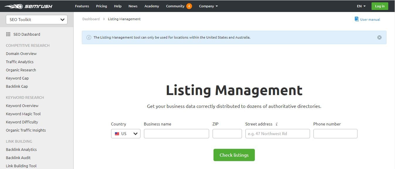 Semrush_Listing_Management_Tool